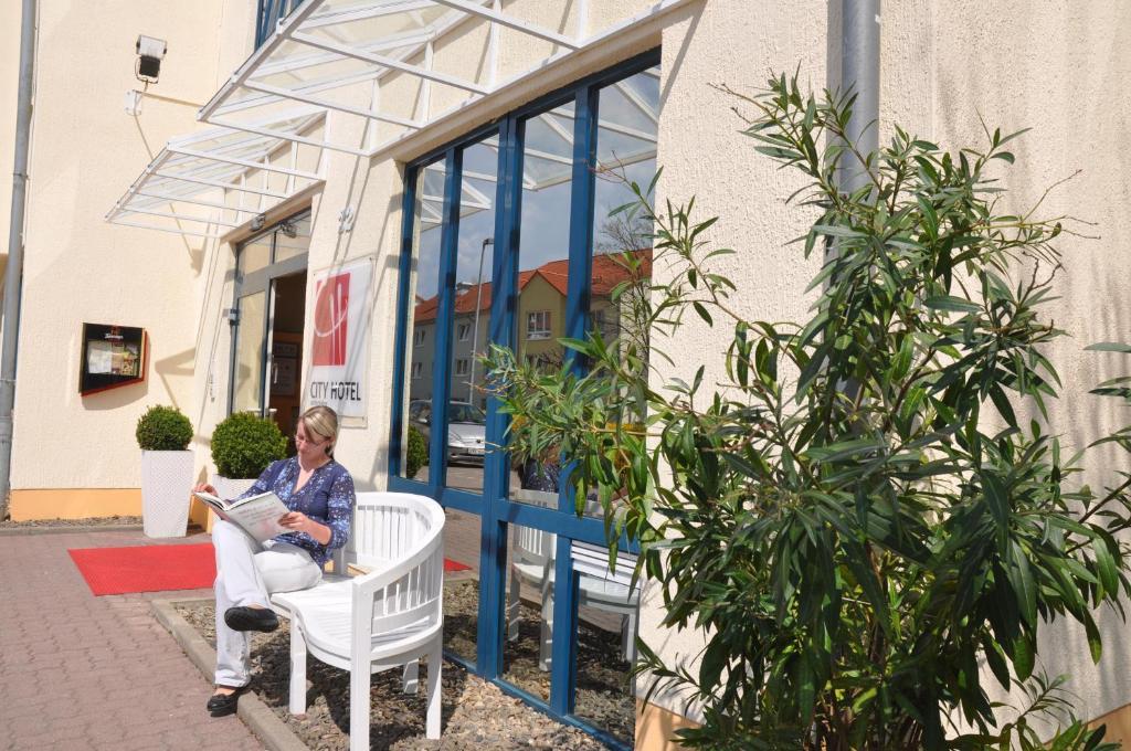 City Hotel Aschersleben Dış mekan fotoğraf